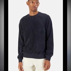 LA PAZ Men's black  textured Sweatshirt men’s medium